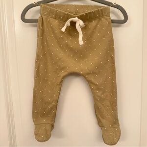 Jamie Kay Tan and White Footies Cozy One Piece